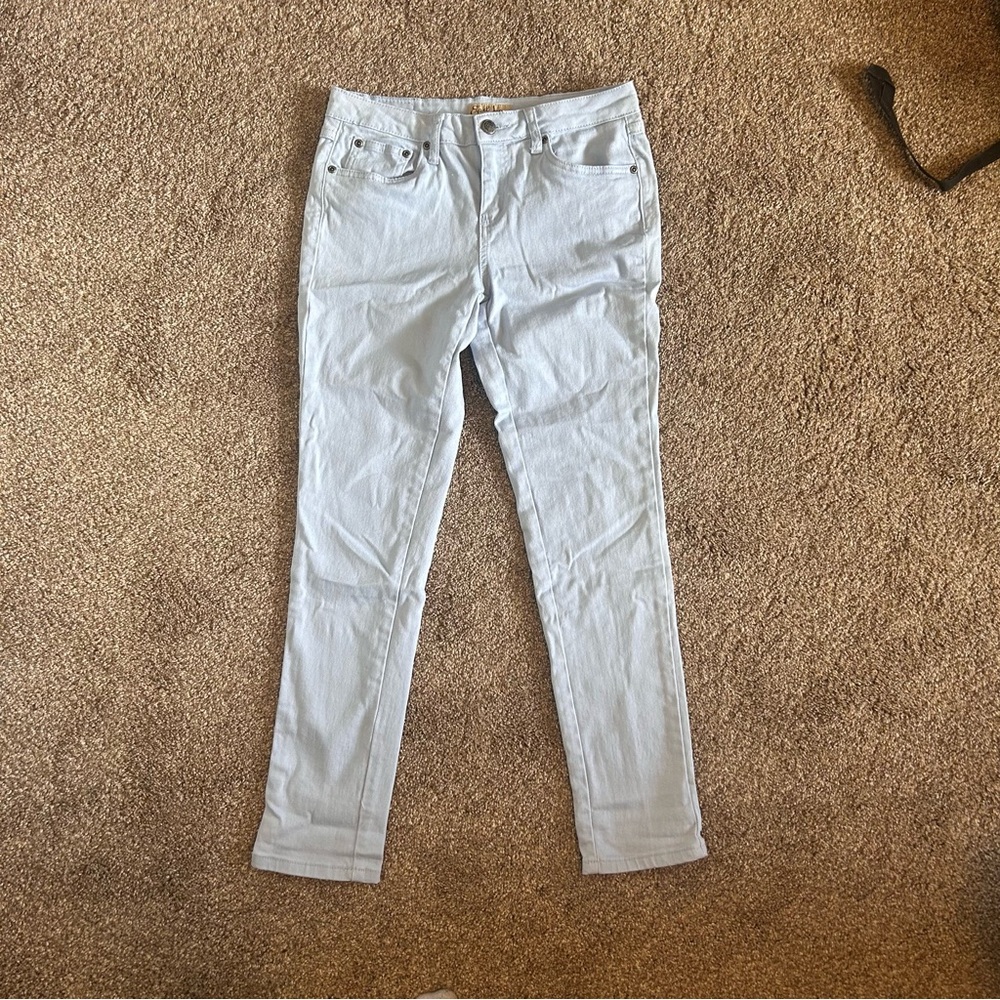 Earl Jean Light Blue Stretch Pants | Size 2 | Effortless Casual Chic